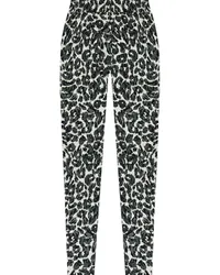 Michael Kors Leggings mit Leoparden-Print Schwarz