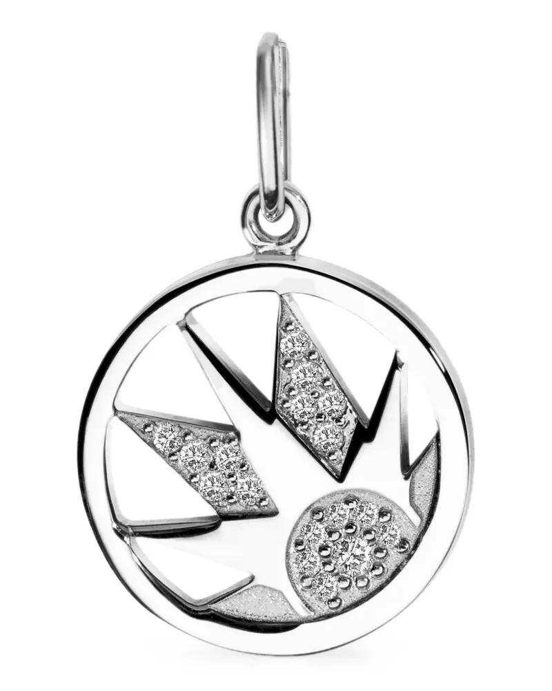 Loyal.e Paris Joie diamond charm - Silber Silber