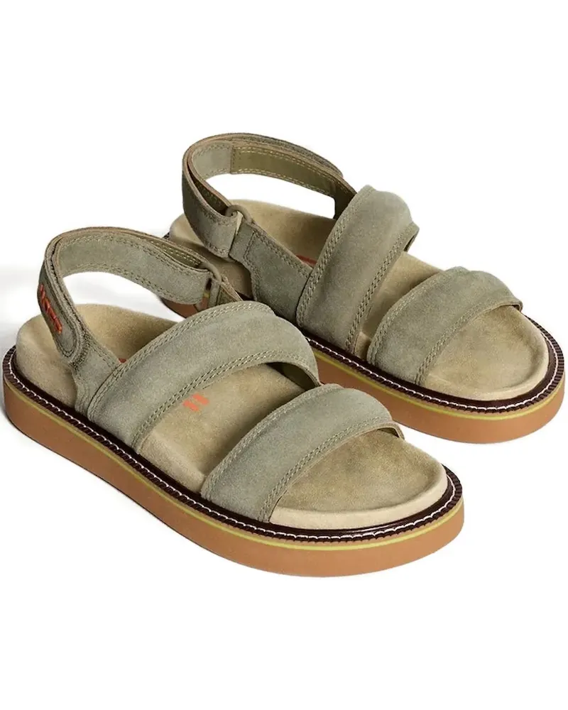 HOFF Plateau-Sandalen mit doppeltem Riemen - Grün Grün
