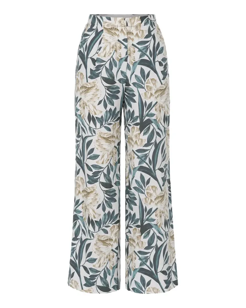 Ted Baker Gerade Griesha Hose mit Blumenprint - Nude Nude