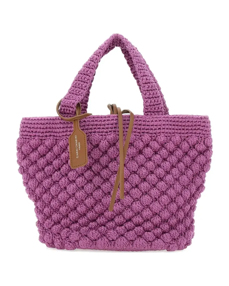 Gianni Chiarini Gehäkelte Handtasche - Rosa Rosa