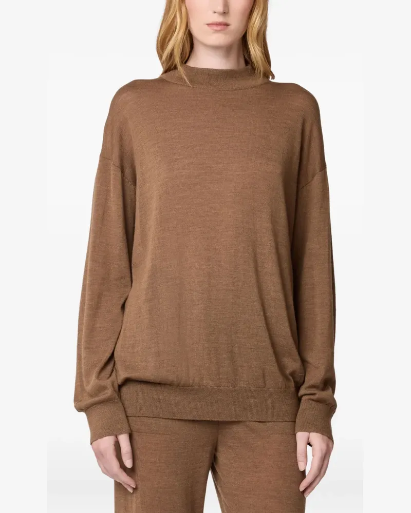 TOD'S Pullover mit Stehkragen - Braun Braun