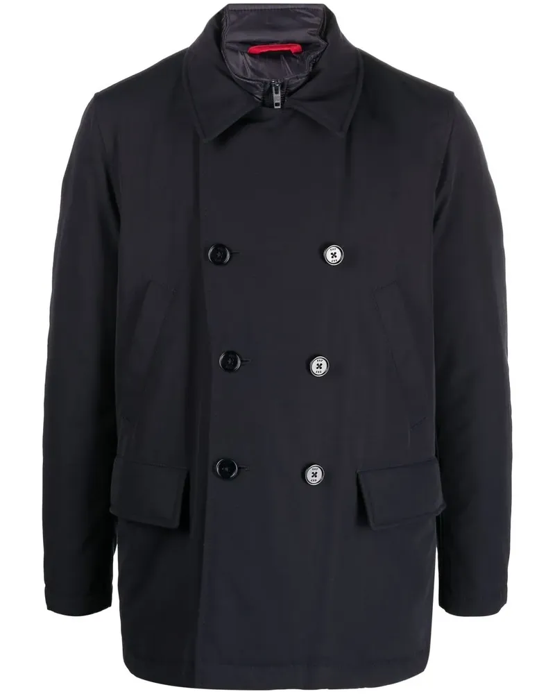Fay Cabanjacke mit Steppung - Blau Blau