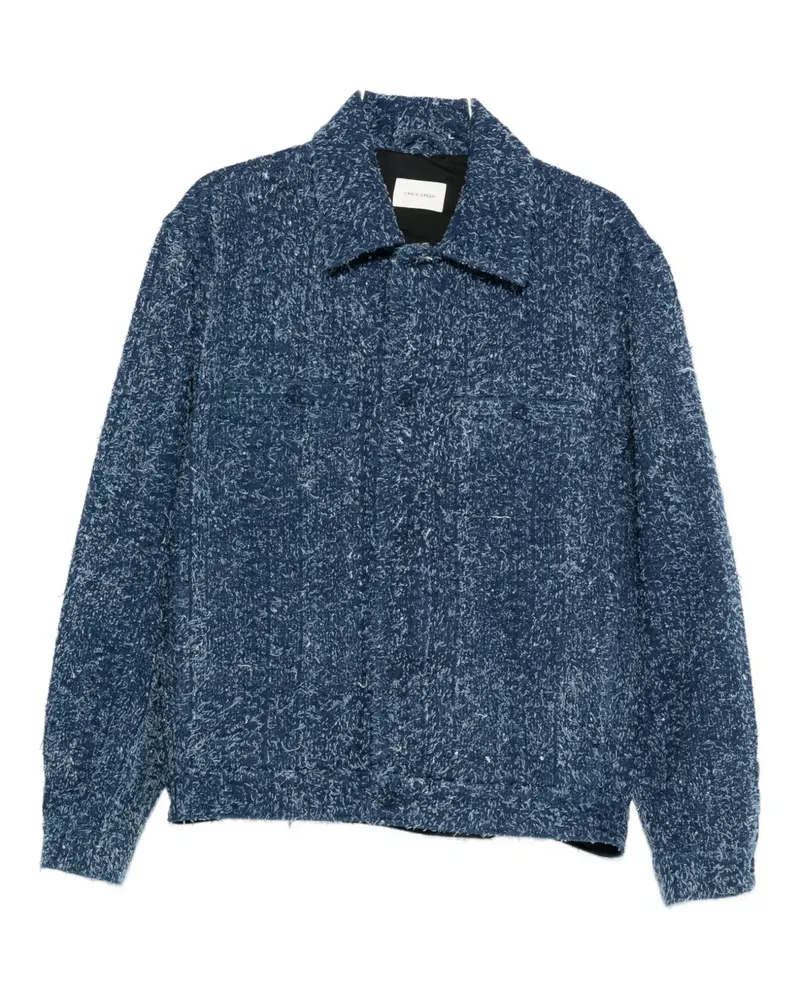 Craig Green cotton shirt jacket - Blau Blau