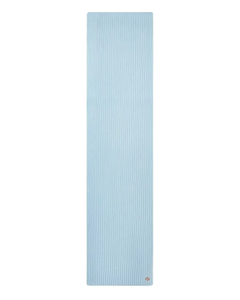 Casablanca Paris ribbed scarf - Blau Blau