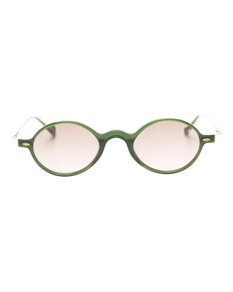 Eyepetizer Sonnenbrille mit rundem Gestell - Grün Grün
