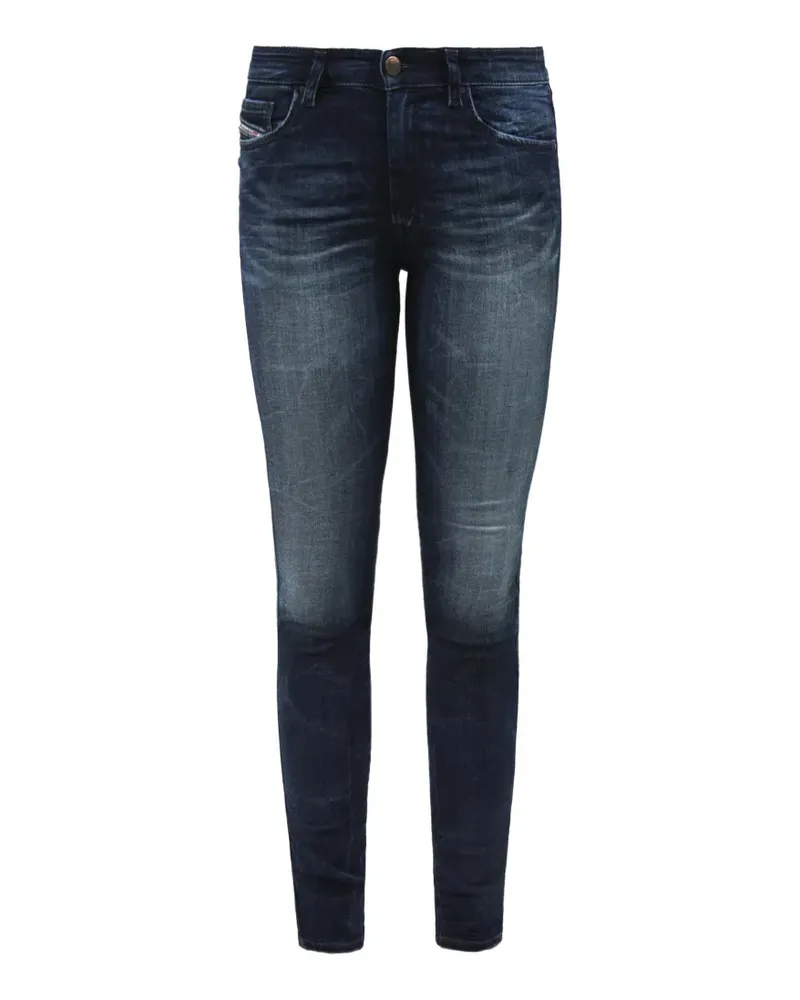Diesel Ausgewaschene 'Doris' Skinny-Jeans - Blau Blau