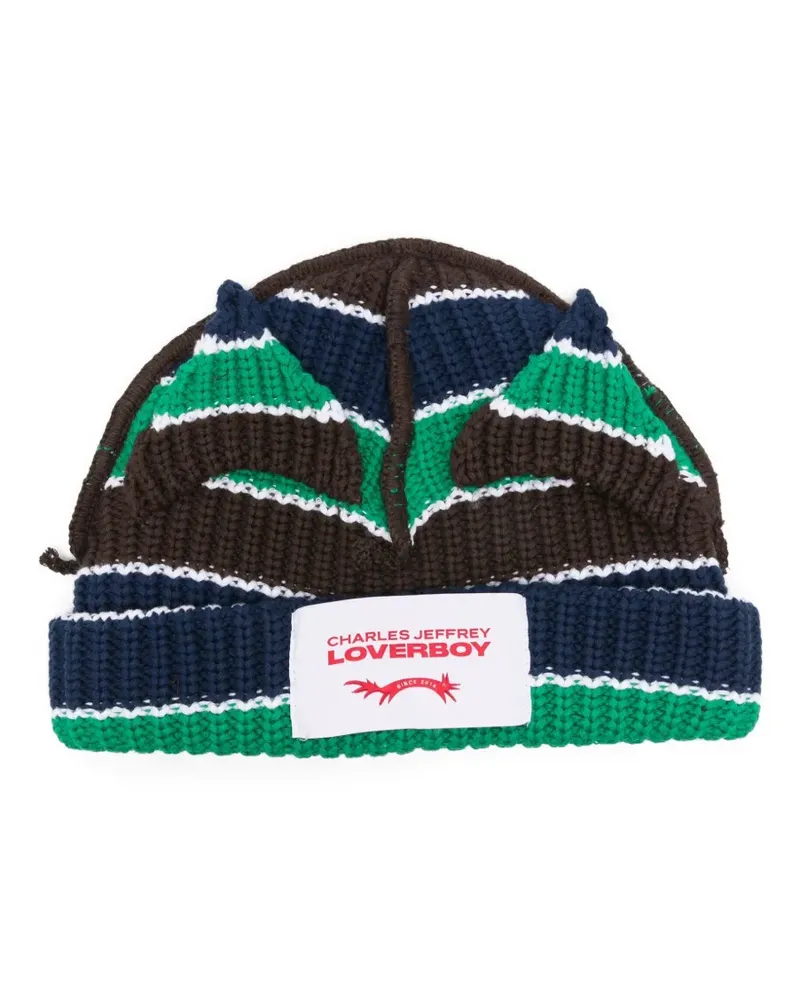 Charles Jeffrey Loverboy Beanie mit Ohren - Braun Braun