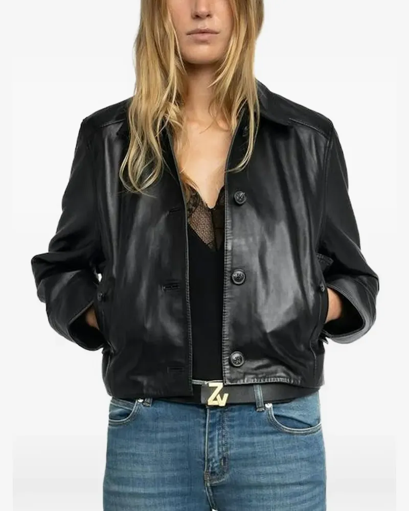 Zadig & Voltaire Liston Jacke - Schwarz Schwarz
