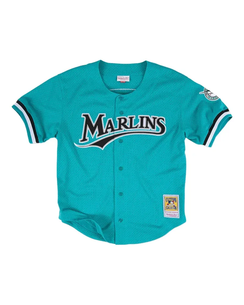 Mitchell & Ness x MLB Andre Dawson Miami Marlins Trikot - Blau Blau