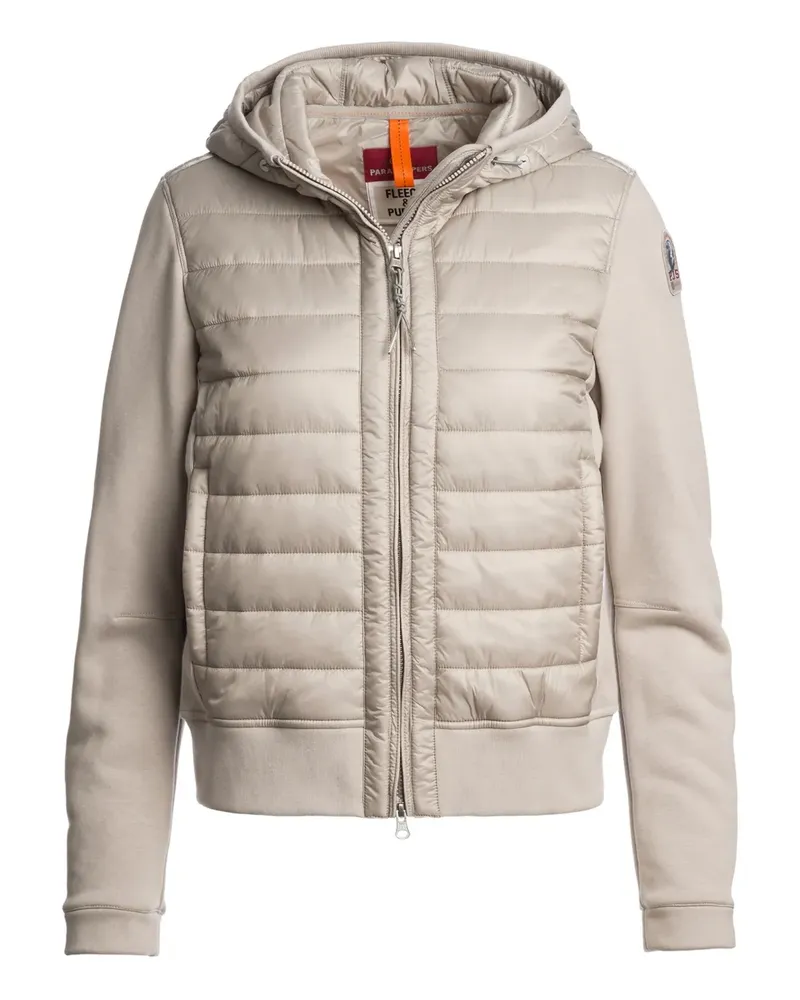 Parajumpers Gesteppte Kapuzenjacke - Nude Nude