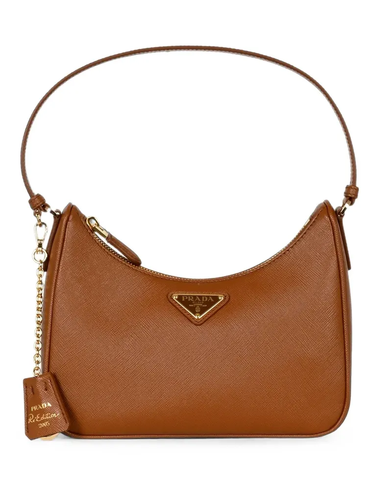 Prada Re-Edition 2005 Schultertasche - Braun Braun