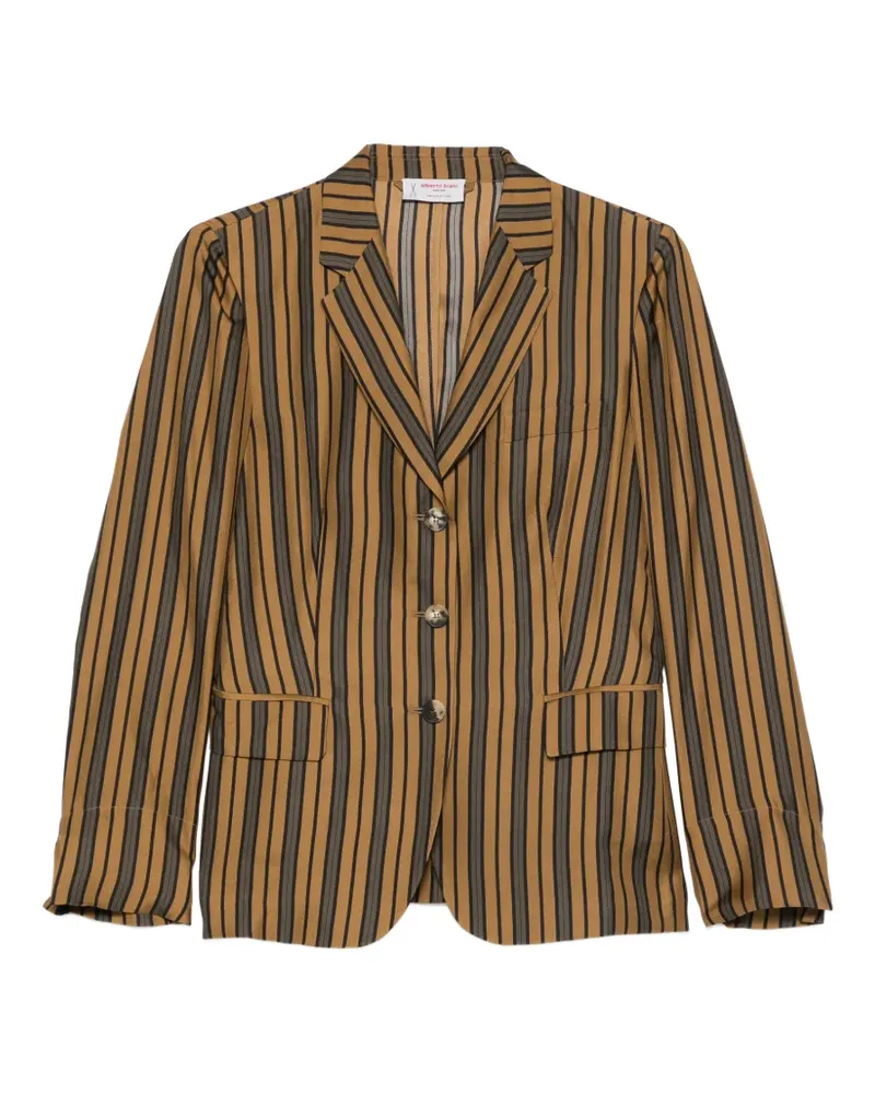 Alberto Biani striped blazer - Braun Braun