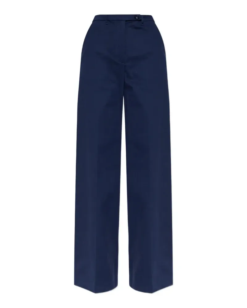 Emporio Armani wide-leg trousers - Blau Blau