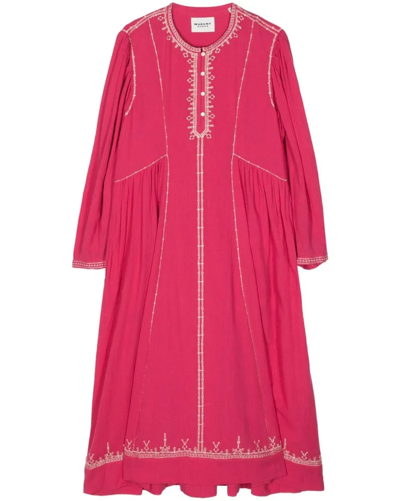 Isabel Marant Pippa Kleid Rosa