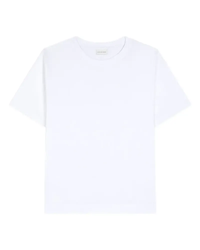 Dries van Noten Klassisches T-Shirt - Weiß Weiß