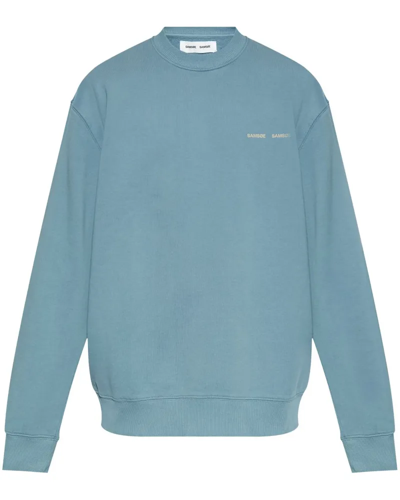Samsøe & Samsøe Norsbro Sweatshirt - Blau Blau