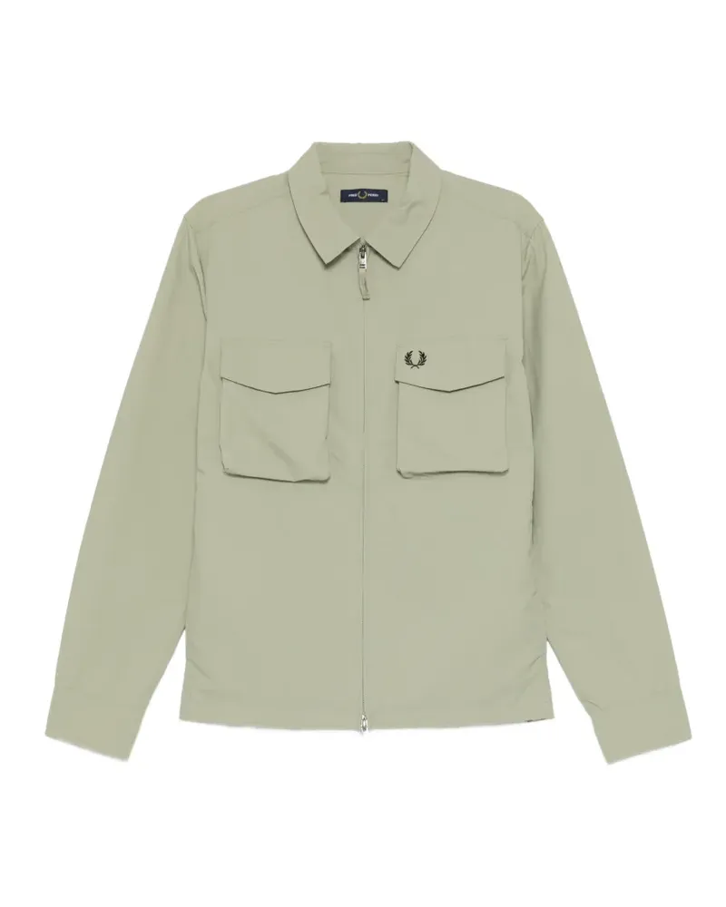 Fred Perry ripstop jacket - Grün Grün