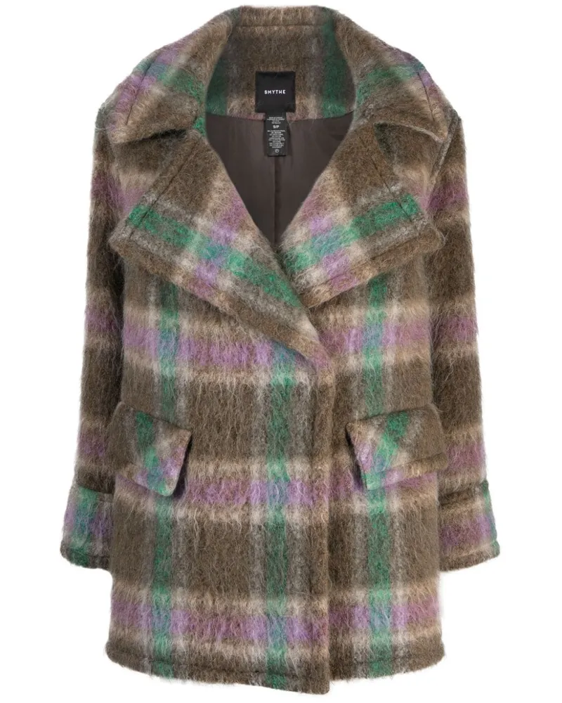 Smythe Karierte Cabanjacke - Grau Grau