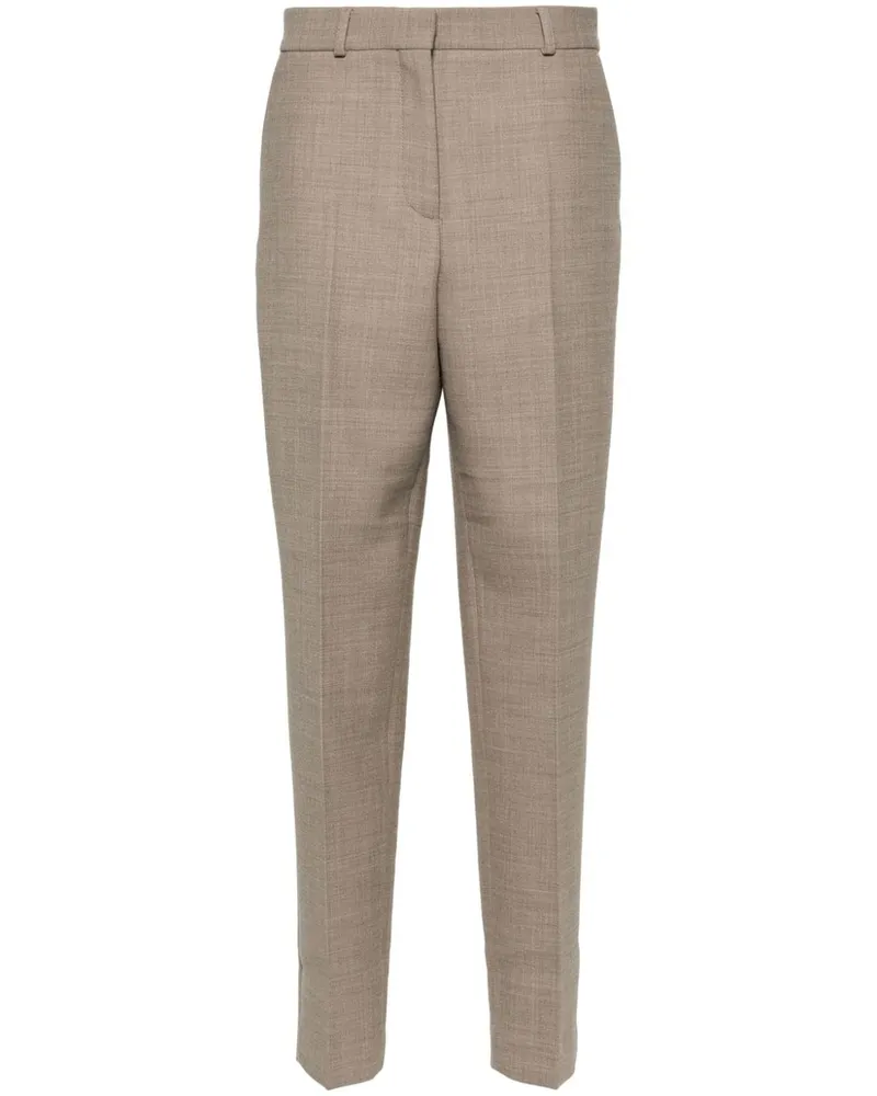 Totême Hose mit meliertem Effekt - Braun Braun