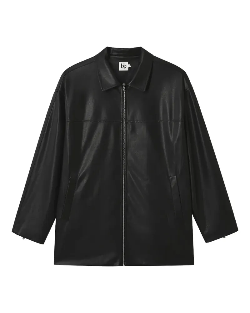 b+ab Jacke mit Einsätzen - Schwarz Schwarz