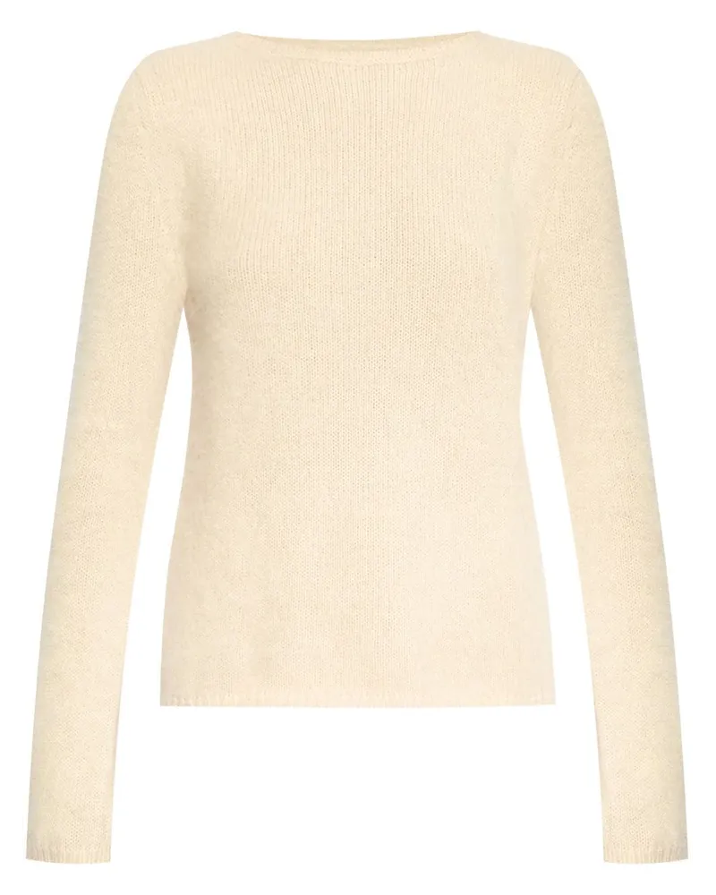 Blumarine Pullover mit Herzdetail Nude