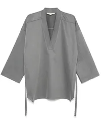 REMAIN Bluse aus Twill Grau