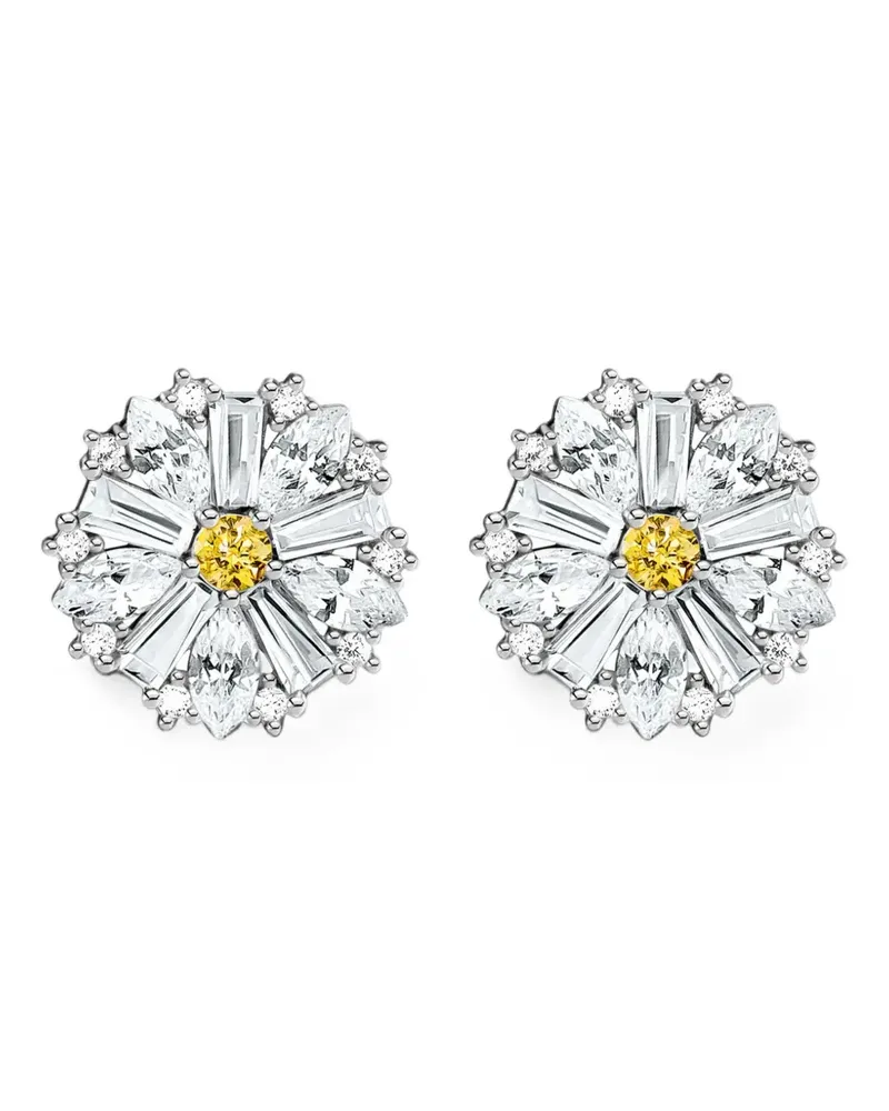 Thomas Sabo Lovely Daisy Ohrringe in Blumenform - Silber Silber