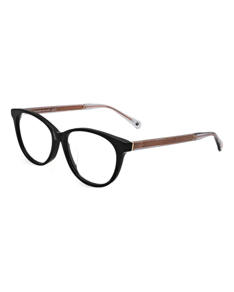 Kate Spade Marseille Cat-Eye-Brille - Schwarz Schwarz