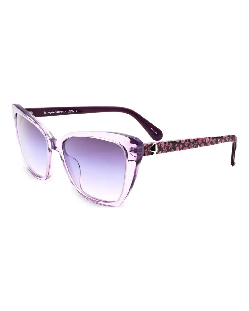 Kate Spade Lucca Cat-Eye-Sonnenbrille - Violett Violett