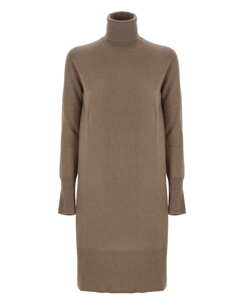 Joseph Midikleid mit Rollkragen - Braun Braun