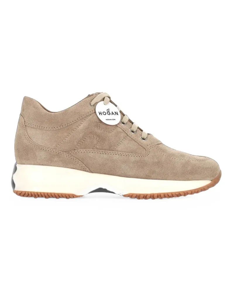 Hogan Interactive Sneakers aus Wildleder - Nude Nude