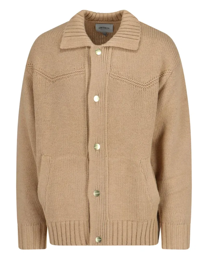Carhartt WIP Santa Fe Cardigan - Braun Braun