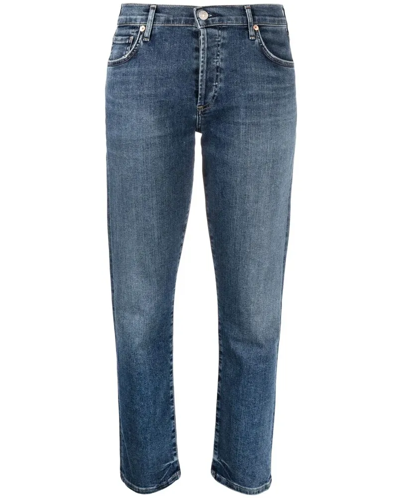 Citizens of humanity Schmale Emerson Cropped-Jeans - Blau Blau