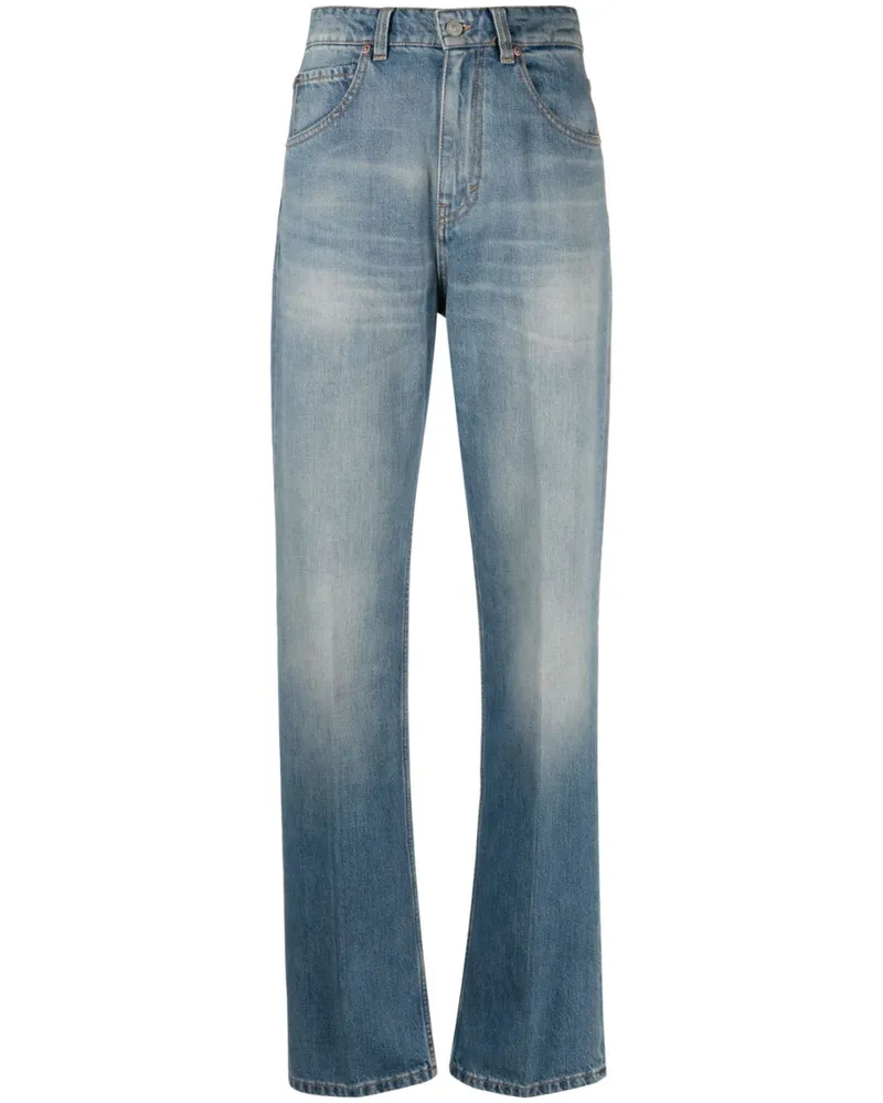 Victoria Beckham Jeans mit geradem Bein Blau