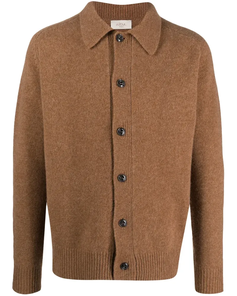 Altea Cardigan mit Knopfverschluss - Braun Braun