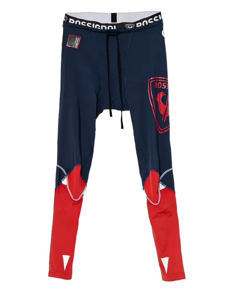 Rossignol logo-print ski trousers - Blau Blau