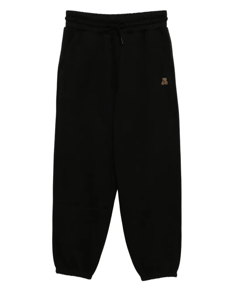 Izzue Hose mit Bärenmotiv - Schwarz Schwarz
