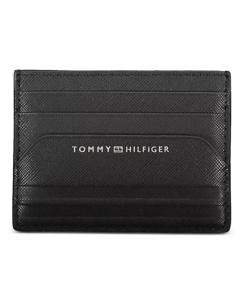 Tommy Hilfiger logo-stamp cardholder - Schwarz Schwarz
