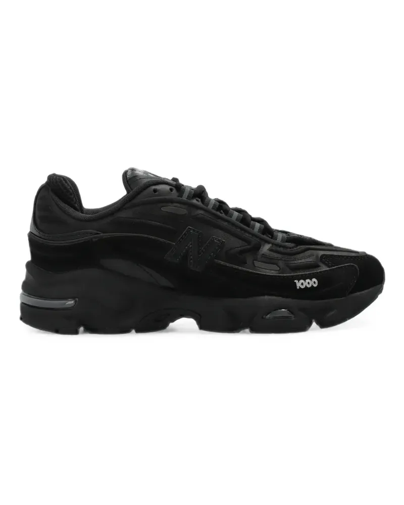 New Balance M1000 panelled sneakers - Schwarz Schwarz