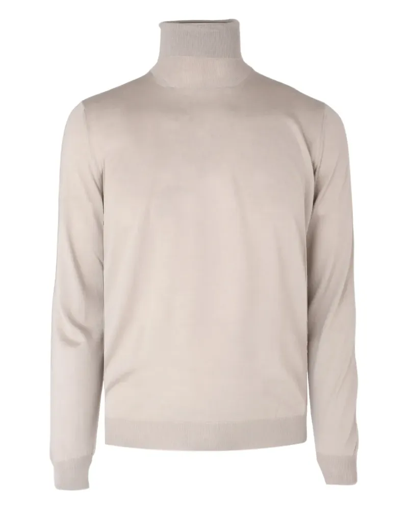 LARDINI roll-neck sweater - Nude Nude