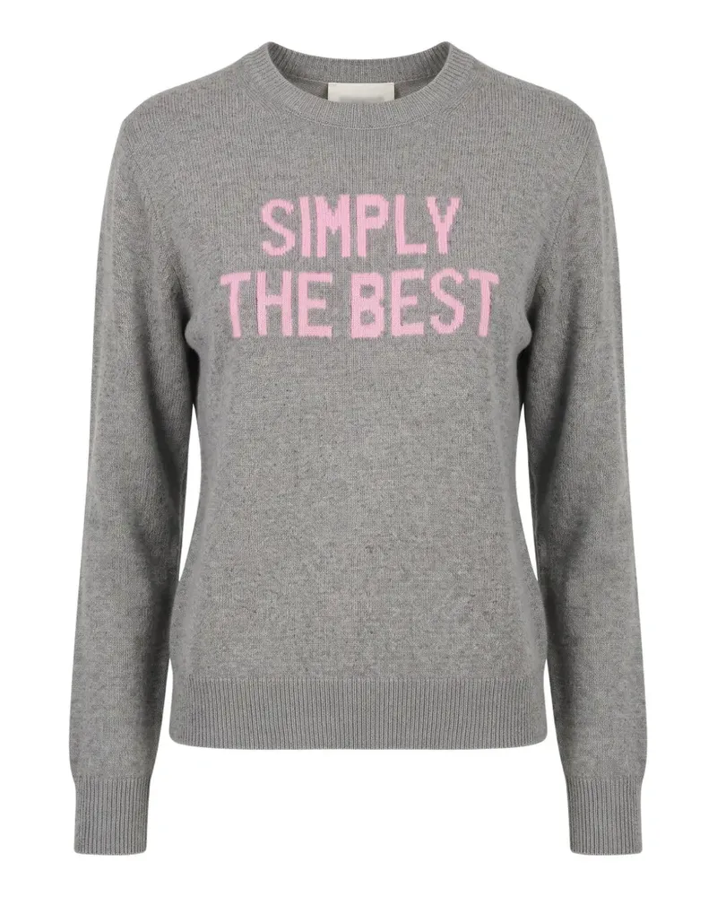MC2 Saint Barth New Queen jacquard sweater - Grau Grau