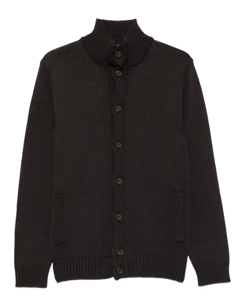 Heritage Geknöpfter Cardigan - Braun Braun