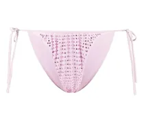 Bikinihöschen mit Strassverzierung - Rosa