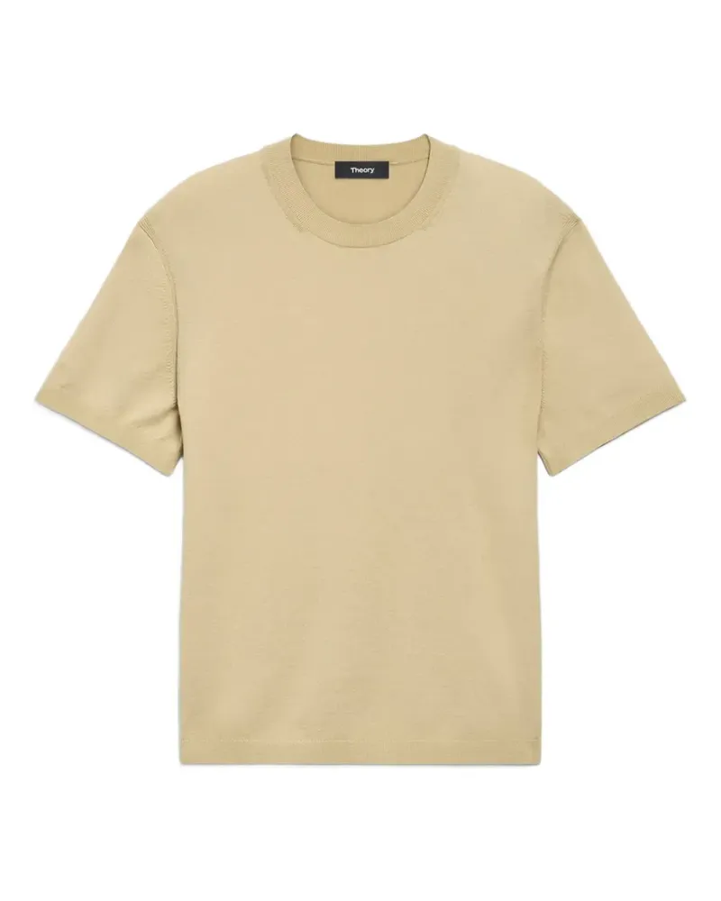 Theory T-Shirt mit rundem Ausschnitt - Nude Nude