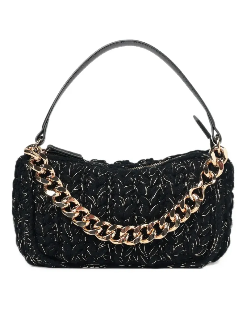 Twin-Set crochet Liliane bag - Schwarz Schwarz