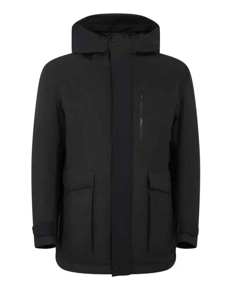 Herno Laminar hooded jacket - Schwarz Schwarz