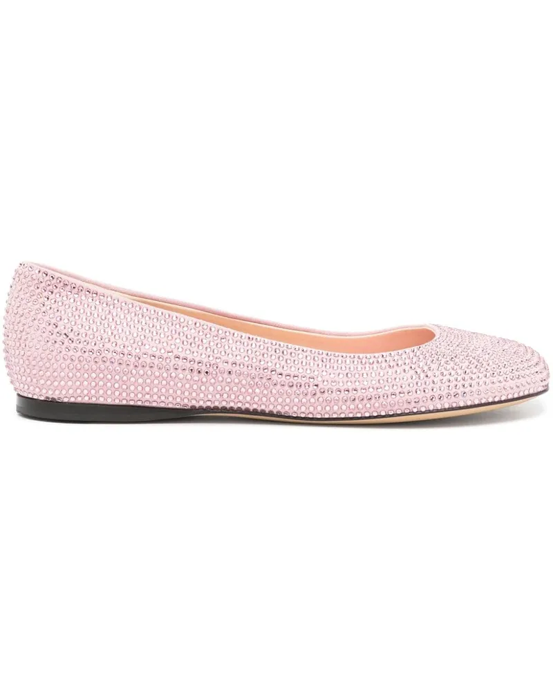 Loewe Toy Ballerinas mit Strass Rosa