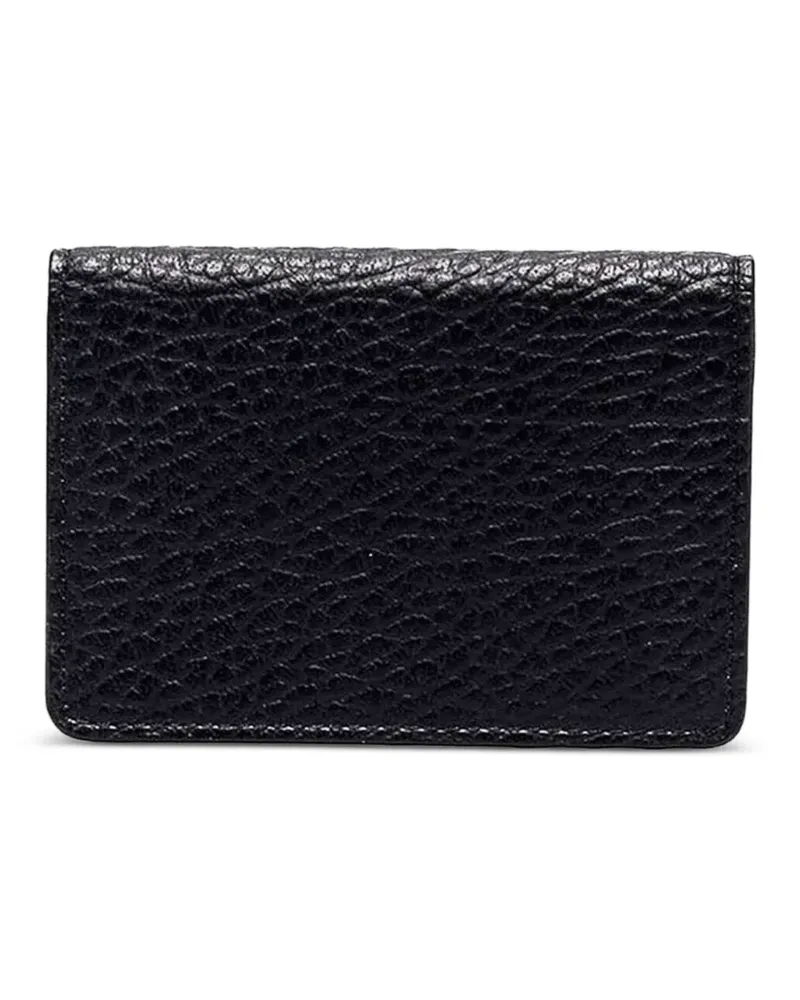 Maison Margiela Kartenetui mit Ziernähten - Schwarz Schwarz