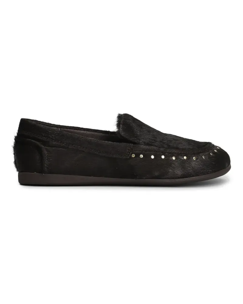 ash Jasper Loafer mit Nieten - Schwarz Schwarz